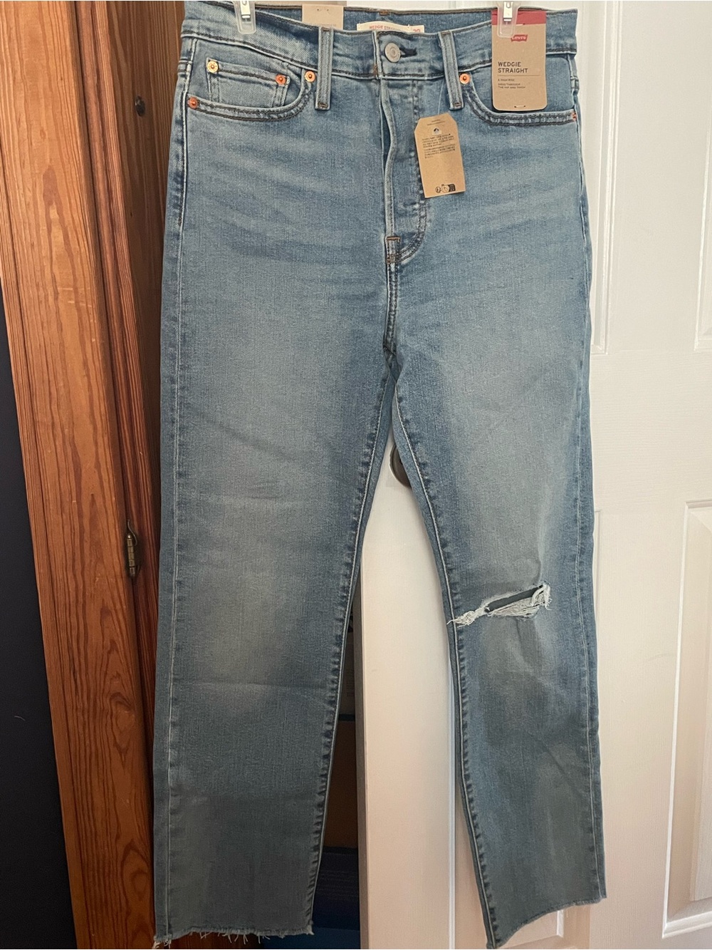 Levi’s Light Wash Wedgie Straight Leg Jeans